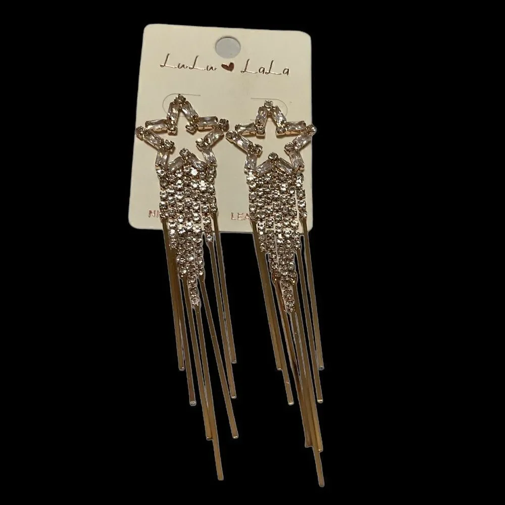 Stars Upon Thars! Star Earrings NWT